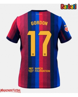 Barcelona Anthony Gordon #17 Tricou Fotbal Replică 2026-27 Barbati Acasa